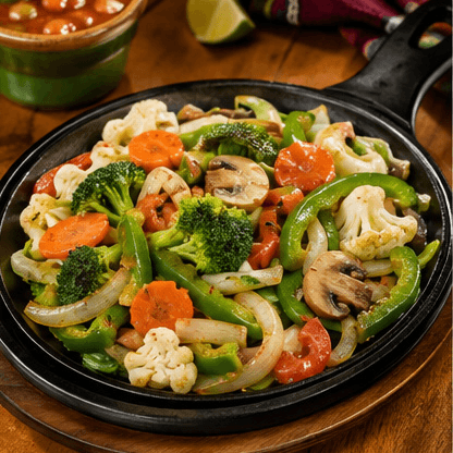 Veggie fajitas