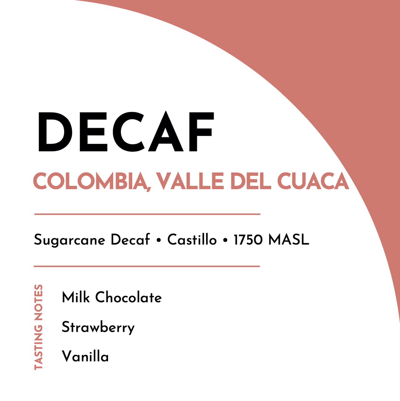 Decaf blend