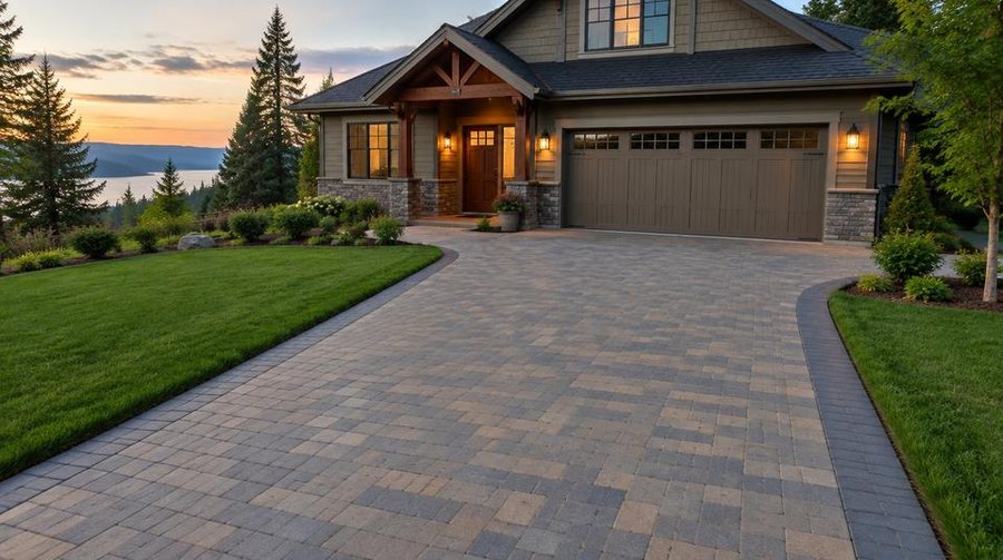 Paver patio